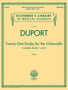 Twenty-One Etudes for the Violoncello Complete Books 1 and 2 cover